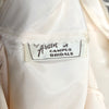 50s Arden Blush Lace & Tulle Wedding Gown      w30