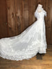 1983 Bridallure Lace Wedding Dress w/Train     W26