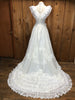 1983 Bridallure Lace Wedding Dress w/Train     W26