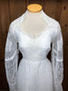70s NOS Bridallure Wedding Gown w/Veil & Box      w31