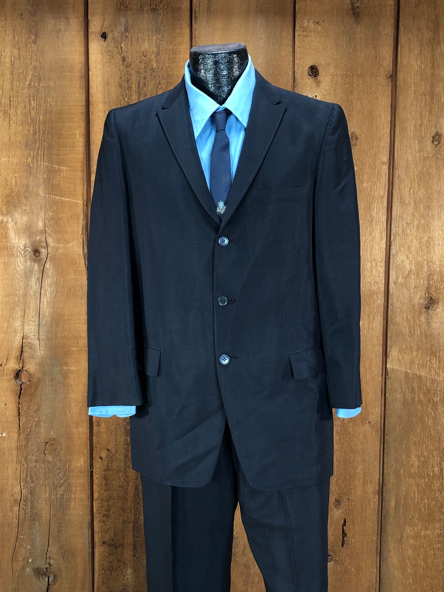 60s J.Herzog Navy Suit       w31
