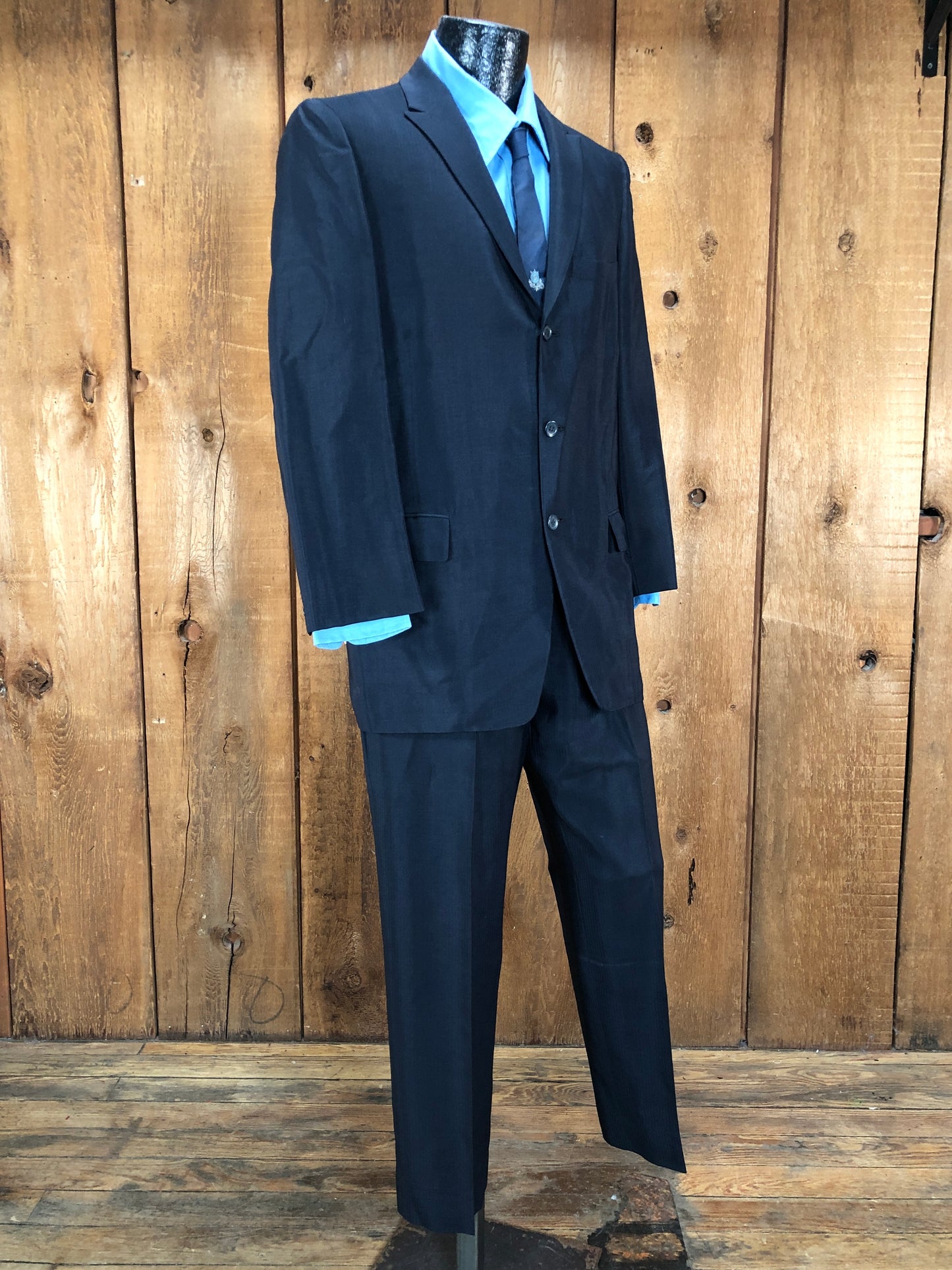 60s J.Herzog Navy Suit       w31