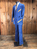 70s Jeans Joint Denim/Leather Suit    W32