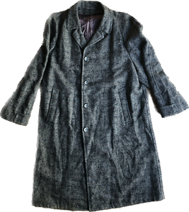 1950s Penneys Town Clad Tweed Overcoat       L