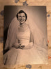 1955 Harzfeld’s Fit & Flare Bridal Dress    w26