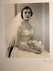 1955 Harzfeld’s Fit & Flare Bridal Dress    w26