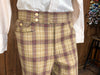 70s Jules De Bergerac Plaid 3pc Suit       35x31