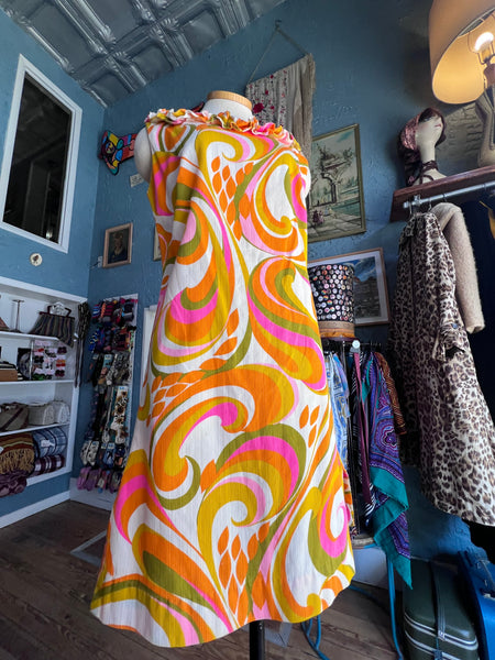 60s Mr. Kailua RARE Mini Dress   W34