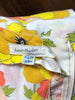 70s Lord Taylor Pansies Dress   W28"