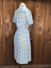 50s Activi-Tee Blu/Ylw Dress     W28"