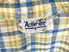 50s Activi-Tee Blu/Ylw Dress     W28"