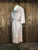 60s Harzfields Brown Dress Set     W29"