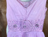 50s Lilac Organza Fit & Flare Dress    W23