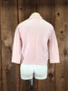 50s B.Altmann Pink/Rd Wool Sweater    S/M