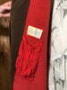 1920s House of Youth Brwn/Rd Cape Coat    S/M