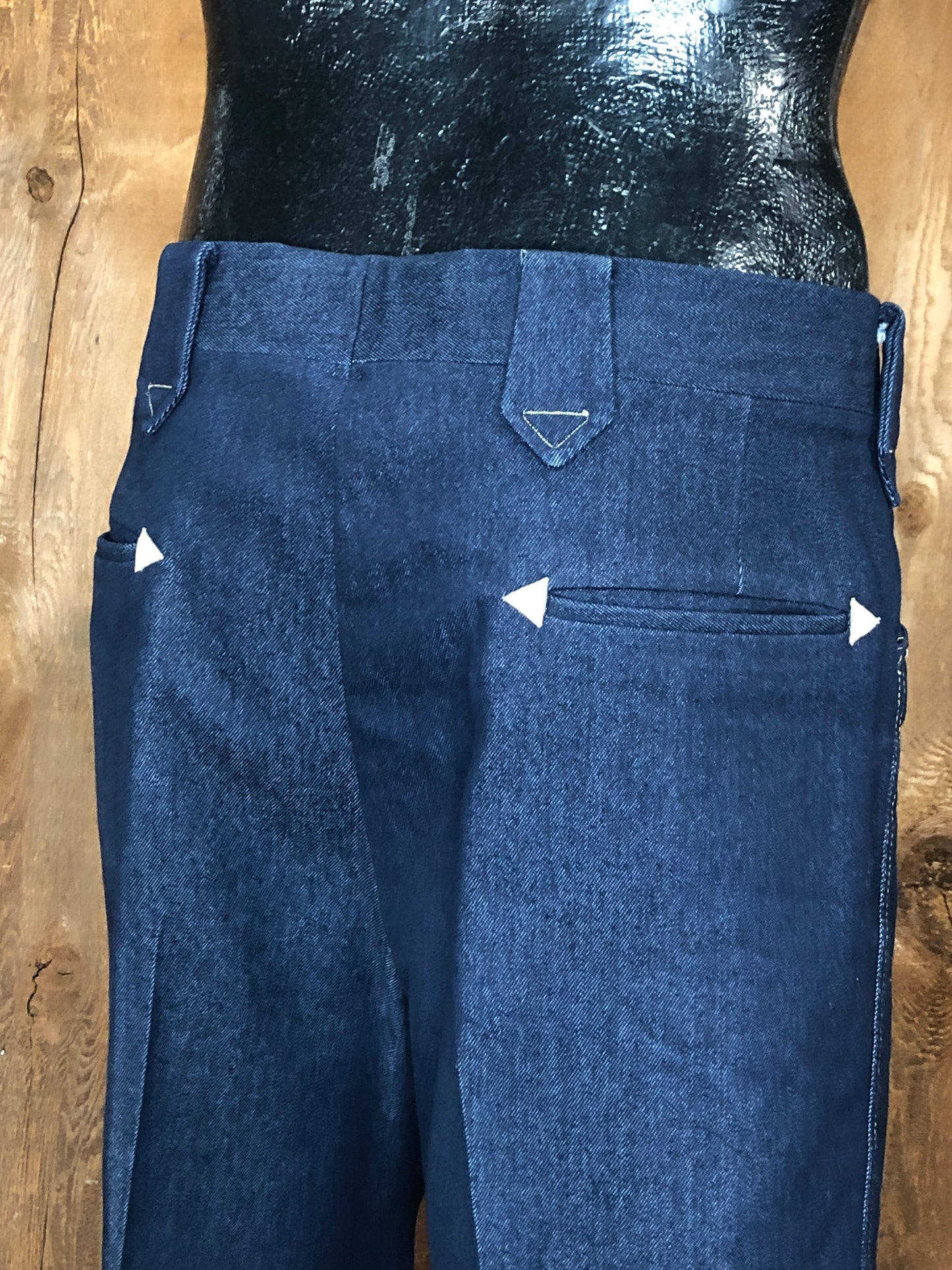 70s Haggar Denim Leisure Suit      w36x32