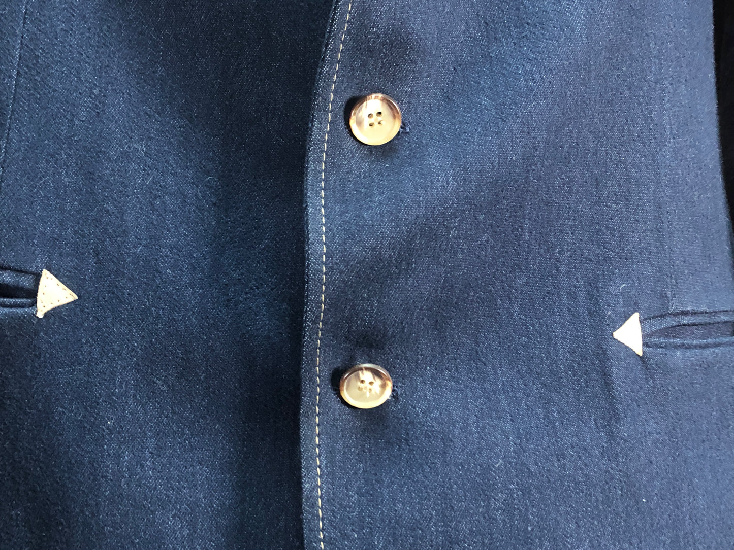 70s Haggar Denim Leisure Suit      w36x32