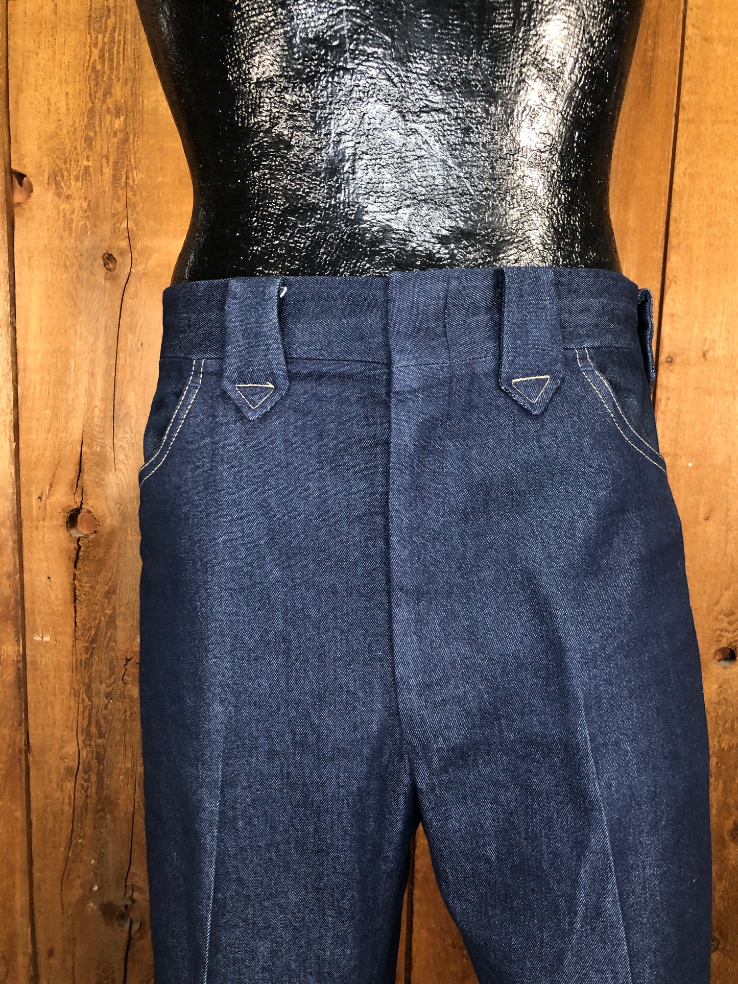 70s Haggar Denim Leisure Suit      w36x32