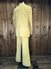 70s H.I.S Velveteen 3pc Suit     w39x31