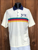 80s Collegiate Pacific Rainbow Polo   XL