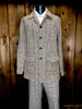 70s Pendleton Brwn Plaid Suit    W35
