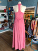 80s Nadine Pink Gown w/Bolero            w32