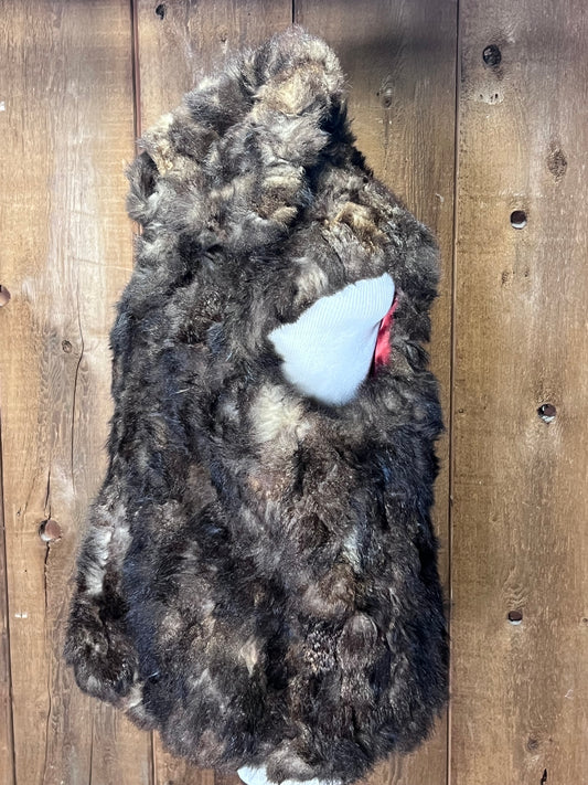 70s Opossum Fur Vest      M/L