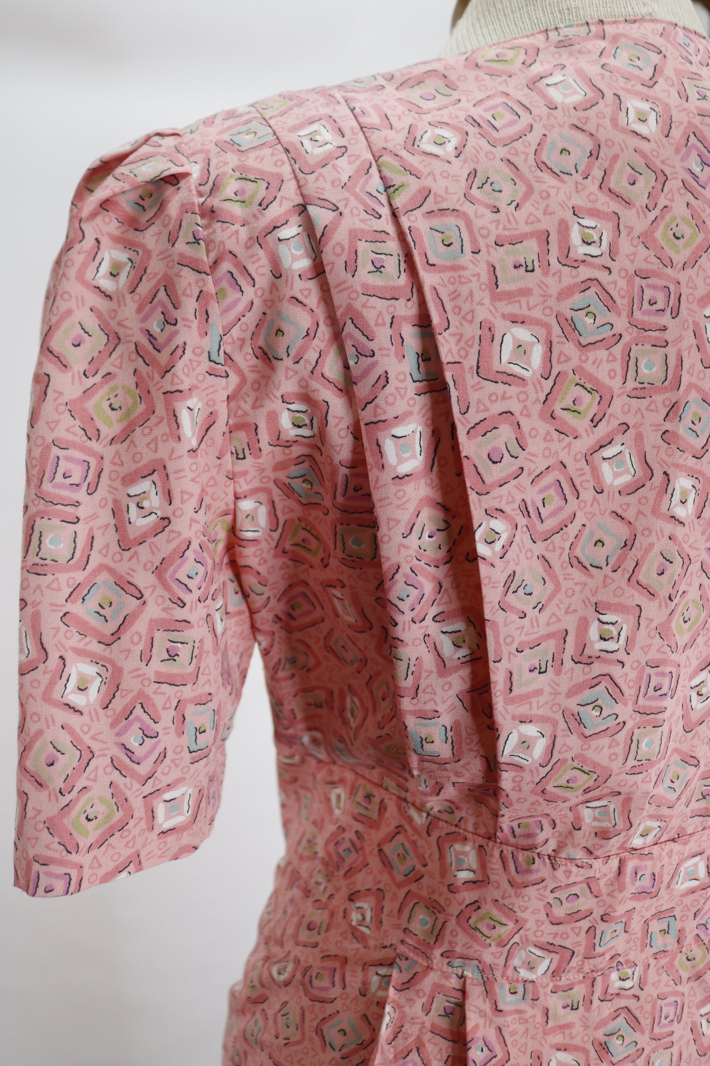 80s SuccessDress Pink Zazz Pencil Dress    w30