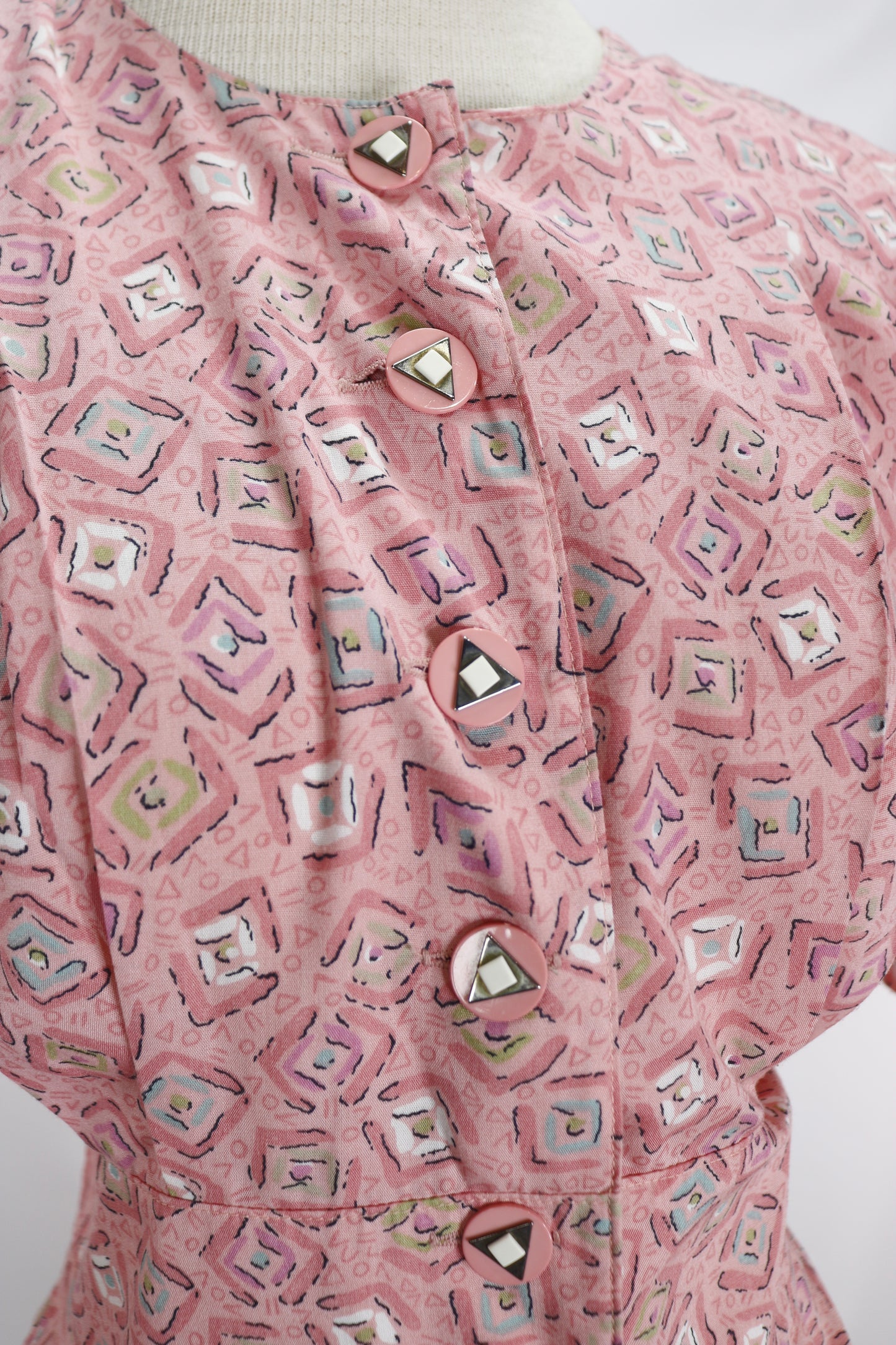 80s SuccessDress Pink Zazz Pencil Dress    w30
