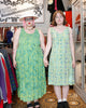 90s Nomadic Traders Green Sundress     M