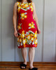 Y2K Natraj Red/Yellow Floral Sundress     L