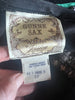 70s Gunne Sax Calico on Blk Midi Dress    S/M