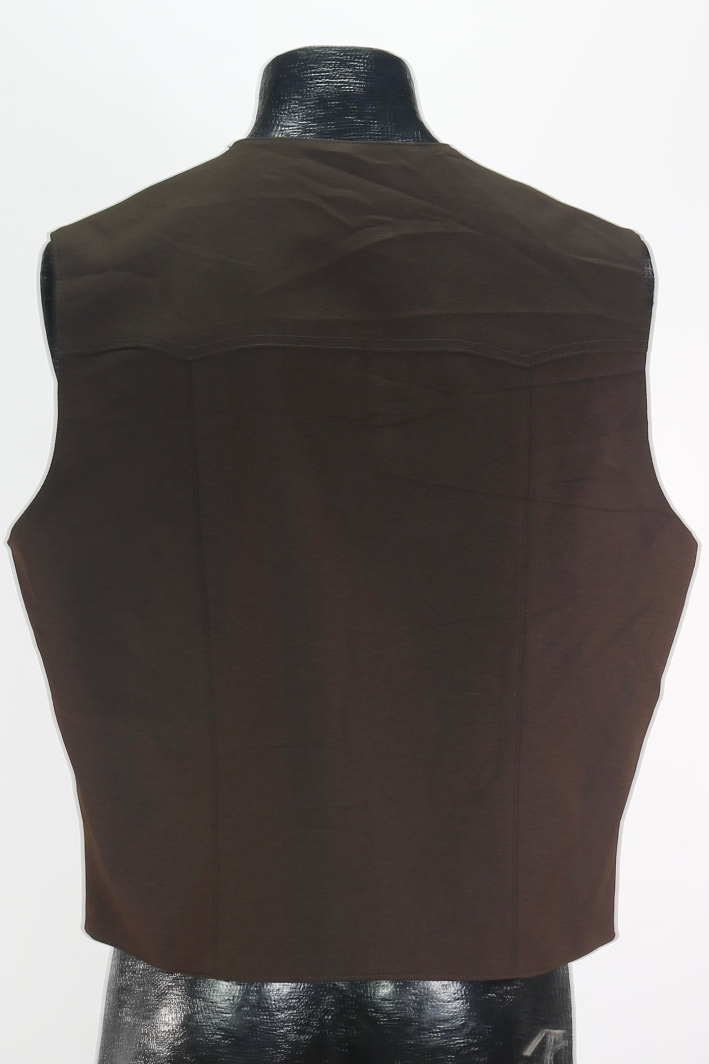 70s Pioneer Wear Brown Vest            L