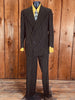 1941 Glenwood Brown Pinstripe Suit     w31