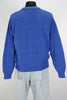 80s Expressions Blue Jacquard Sweater     XL