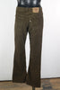 70s Levis 517 Brwn Cord Flare Pants     W32X32