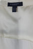 90s Burberrys Ivory Silk Blouse      XL