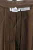 90s I. Magnin Brown Wool Skirt             w27