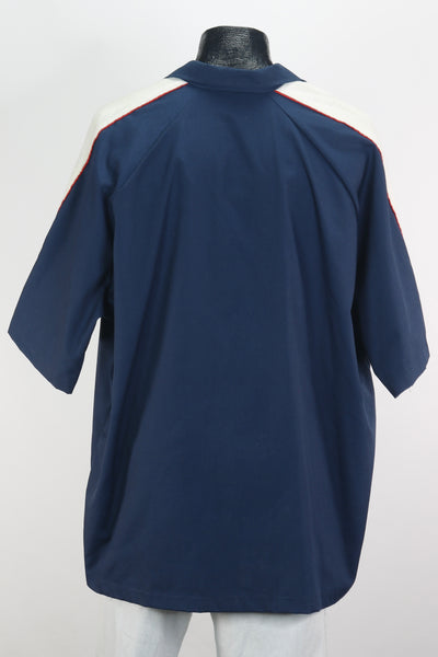 70s Kings Road Navy/Terry Shirt      XXL