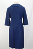 60s Sharman Navy Skirt Suit        W30