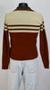 70s Kennington Russet Polo Sweater         M