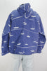 90s Michigan Rag Co. Blue Sail Hoodie      M