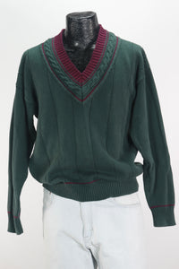 90s J.Ashford V-Neck Sweater     M