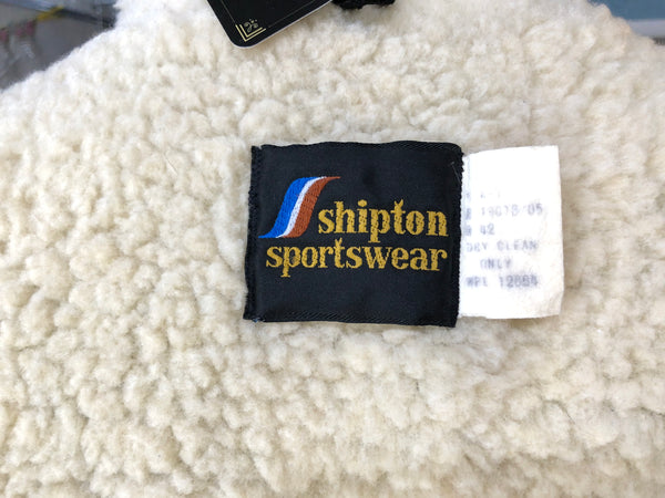 80s Shipton Denim/Fleece Coat     L