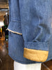 80s Shipton Denim/Fleece Coat     L