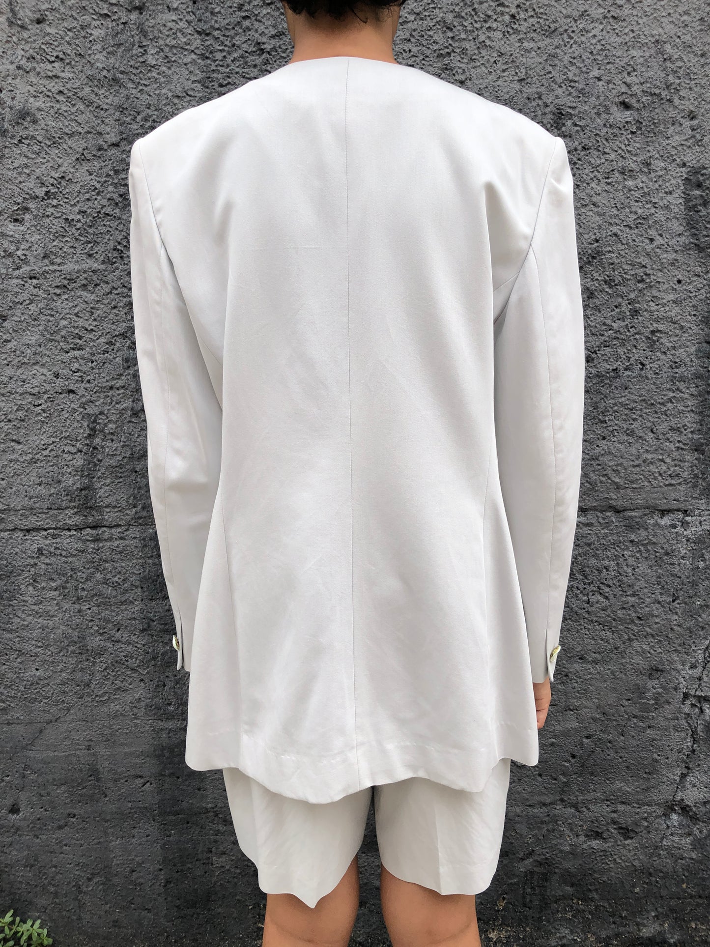 90s Liz C. Fog Two-Piece Shorts Suit       W32