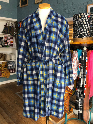 70s Towncraft Flannel Robe     XL