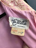60s Ms. Elliette Pink Cocktail Dress    w27