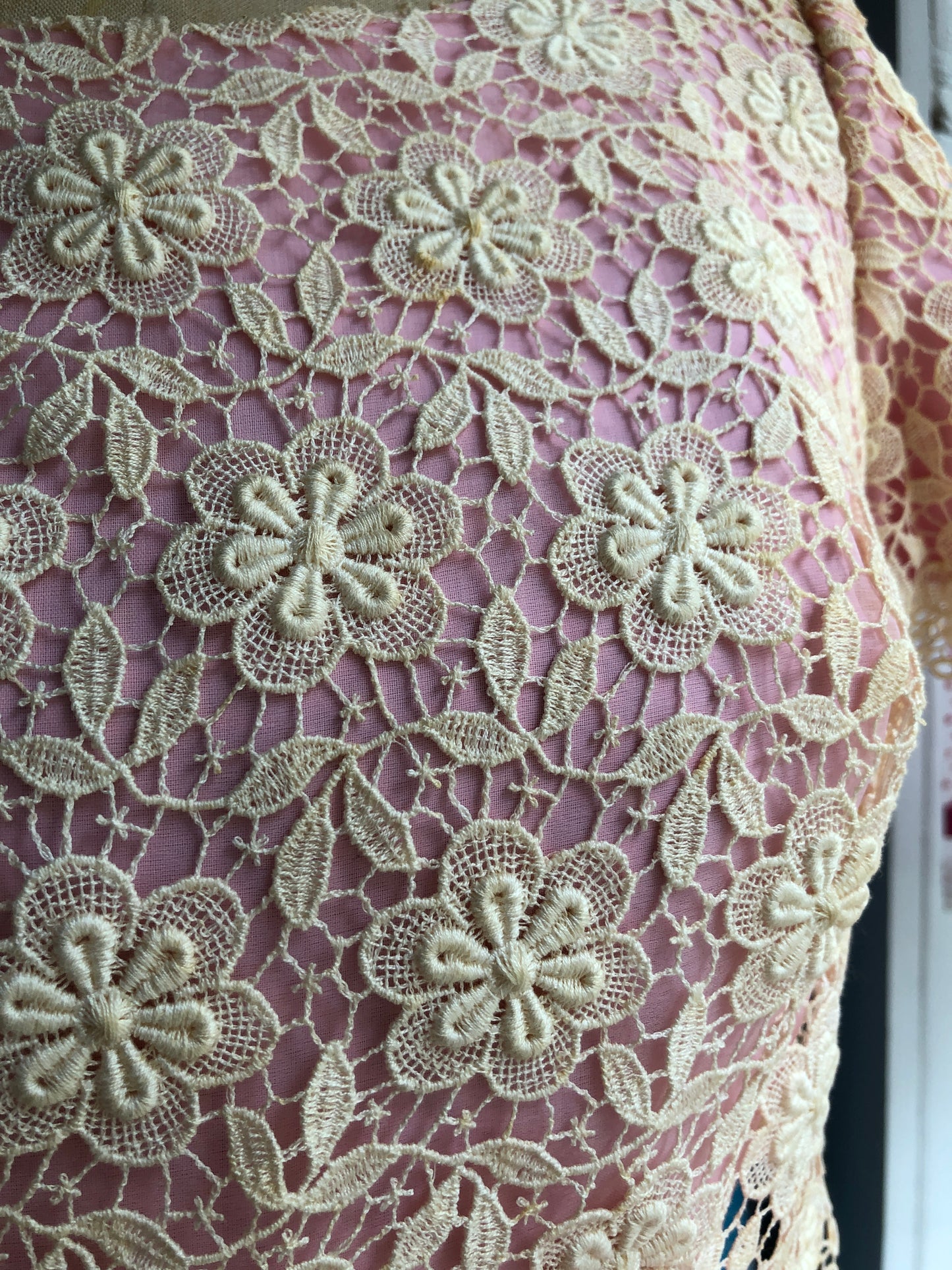 60s Ms. Elliette Pink Cocktail Dress    w27