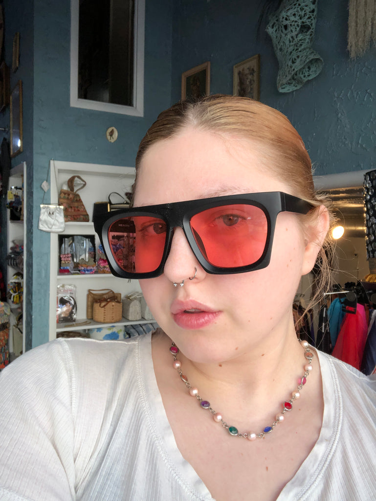 Straight Matte Sunglasses